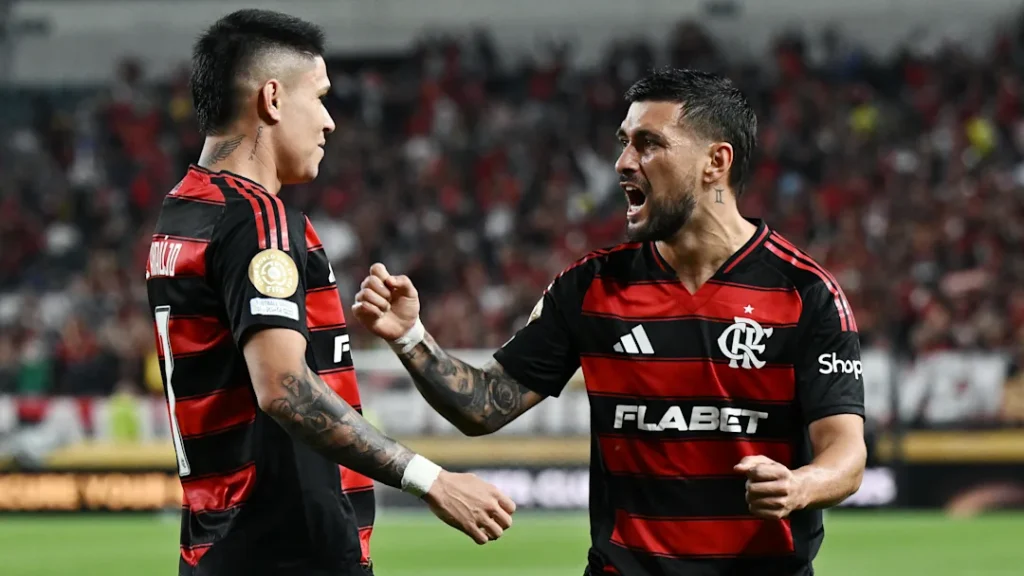 Estreante, Jorginho vibra com vitória do Flamengo no Mundial