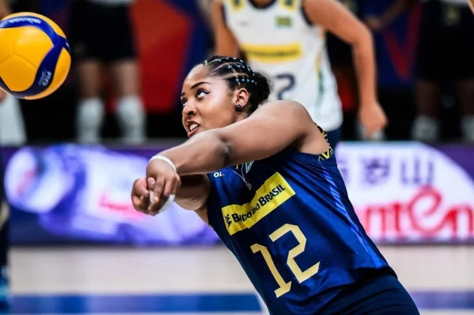 Brasil vence República Dominicana na Liga das Nações de Vôlei