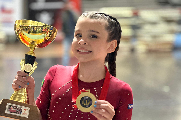 Ginastas paraenses brilham no Uruguai com 12 medalhas