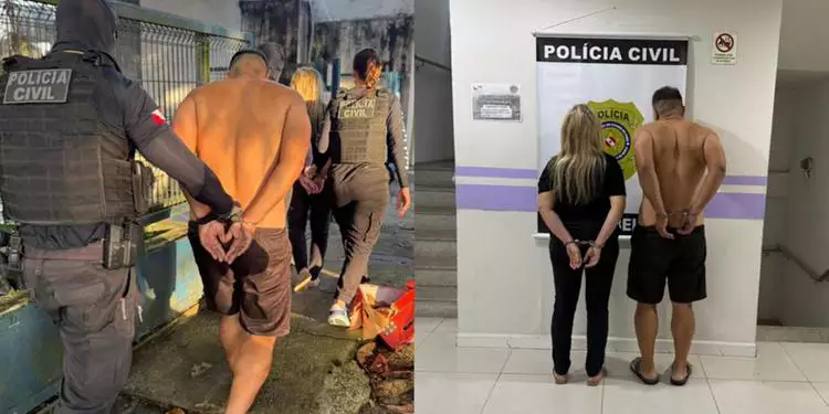 casal é preso por envolvimento na morte de mulher vítima de suposta seita